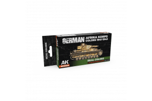 German Afrika Korps Colors 1941-1943 SET - RCS124