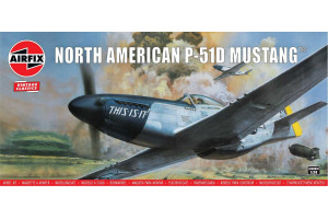 Classic Kit VINTAGE letadlo A14001V - North American P-51D Mustang (1:24)